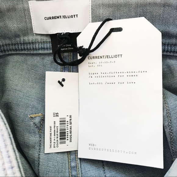 Maritime Pant Blue Wave 